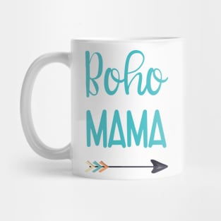 Boho Mama Bohemian Gift For Mom Arrow Tribal Design Mug